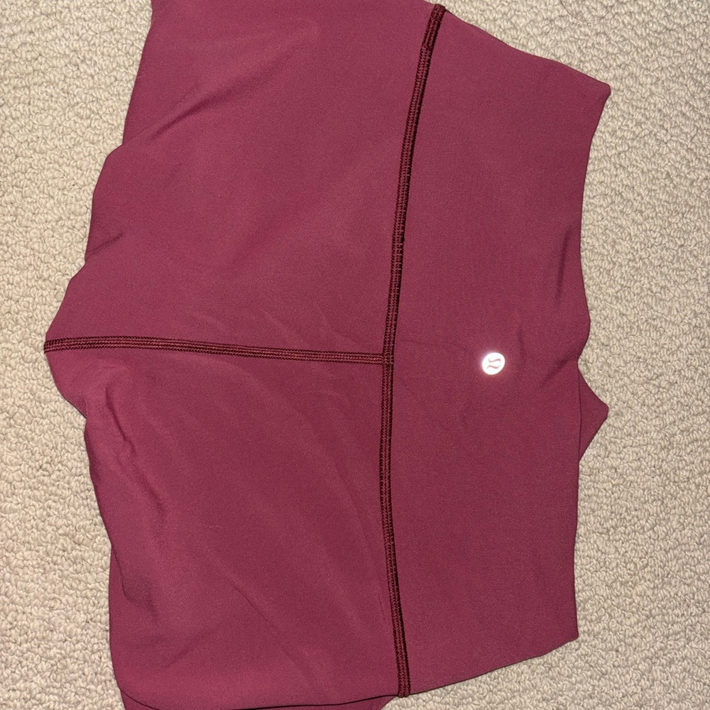 lululemon athletica Burgundy Leggings